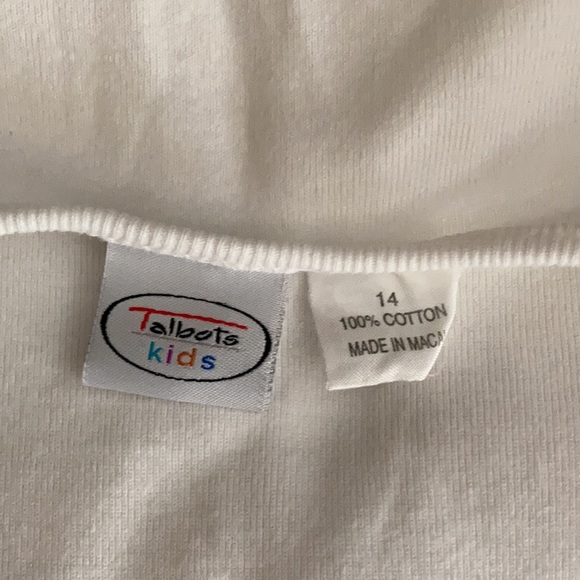 3 Girls Size 14-XL White T-shirts - Picture 10 of 11